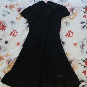 Vintage styled black dress